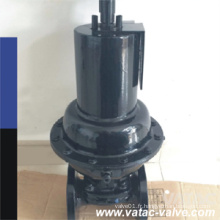 Pneumatic Cast Iron RF Flanged Straight While Diapgragm Valve